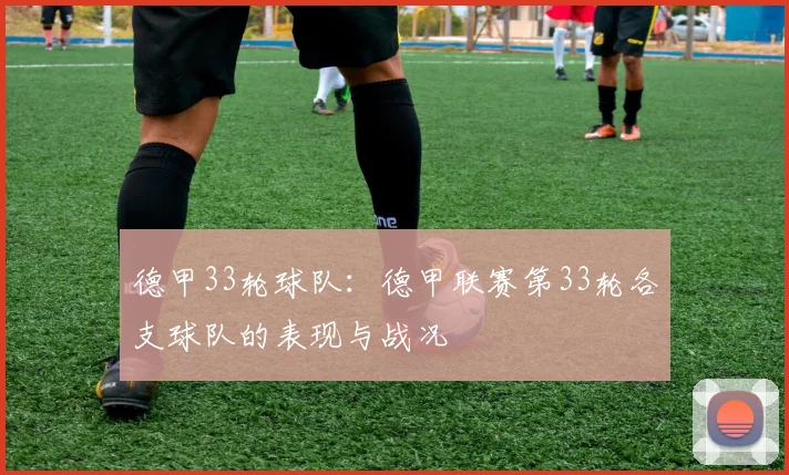 德甲33轮球队：德甲联赛第33轮各支球队的表现与战况